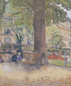 The Square at Vintimille by Edouard Vuillard